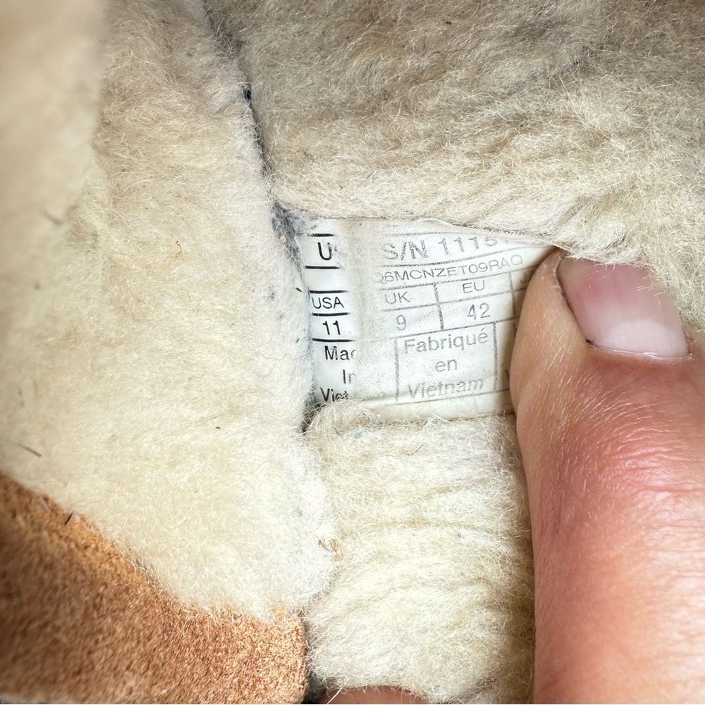 UGG Chestnut Suede Slippers - Picture 5 of 5